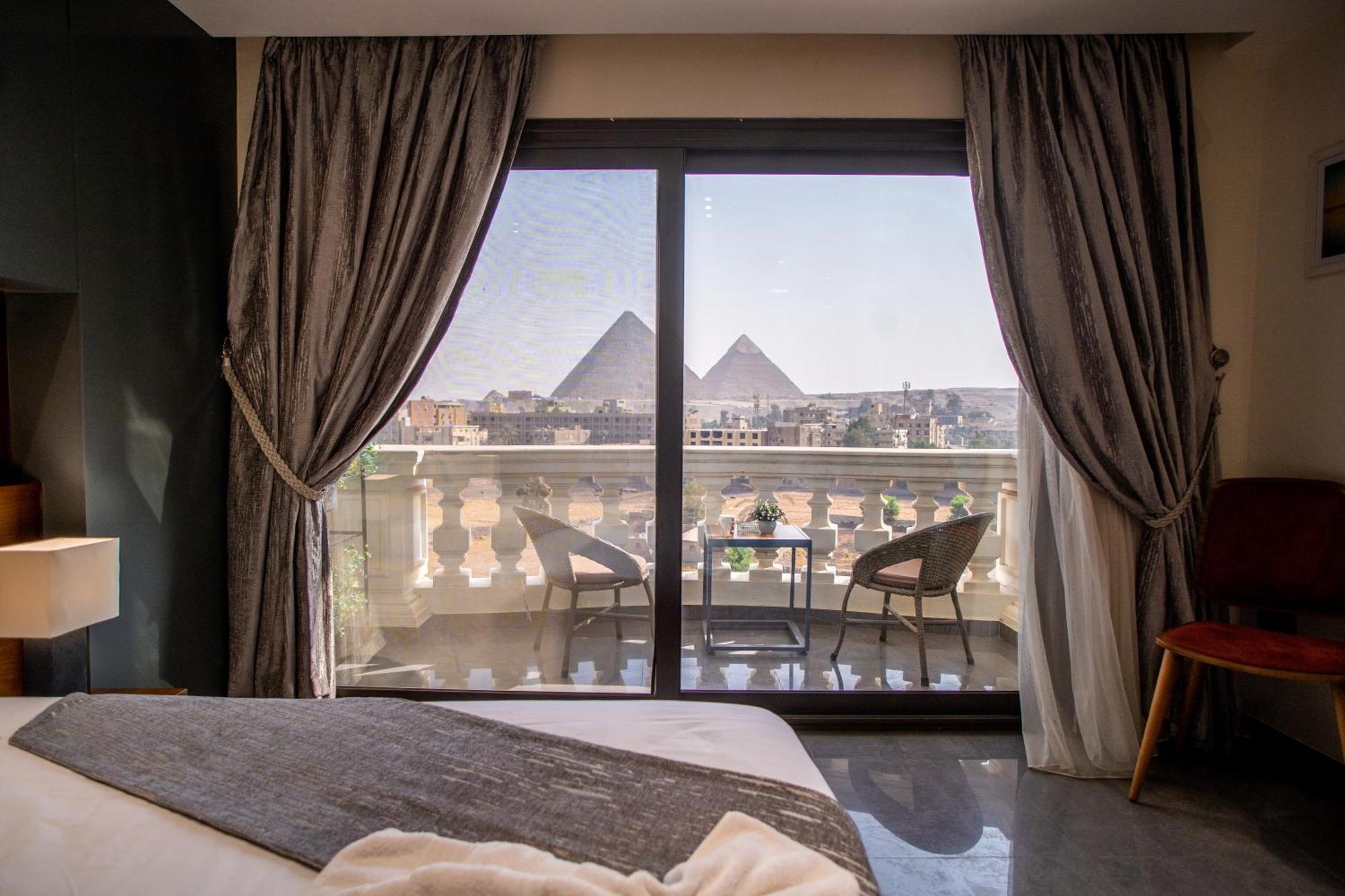 New Top Pyramids Hotel カイロ エクステリア 写真
