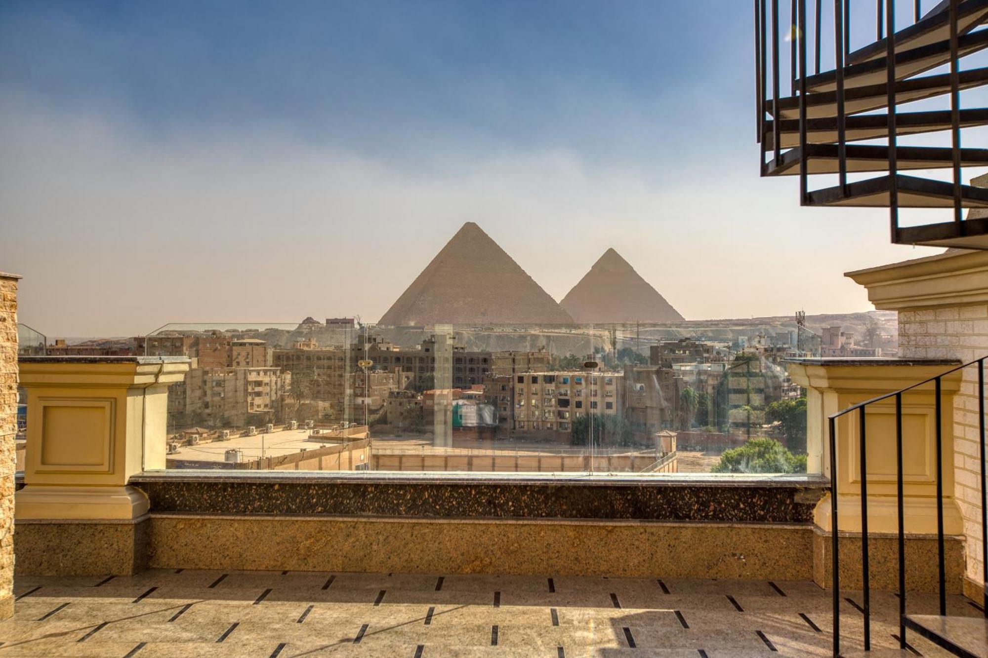 New Top Pyramids Hotel カイロ エクステリア 写真