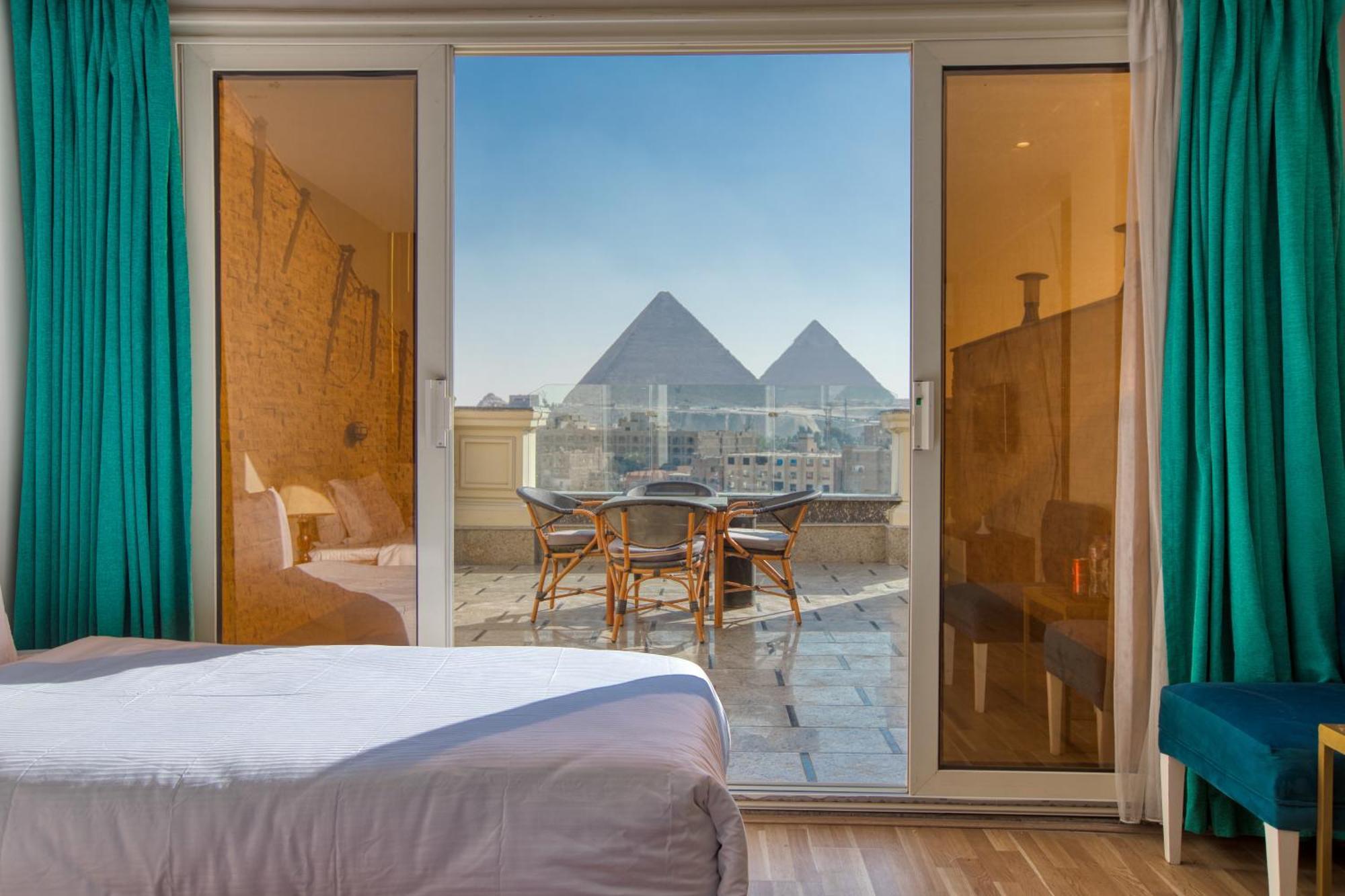 New Top Pyramids Hotel カイロ エクステリア 写真