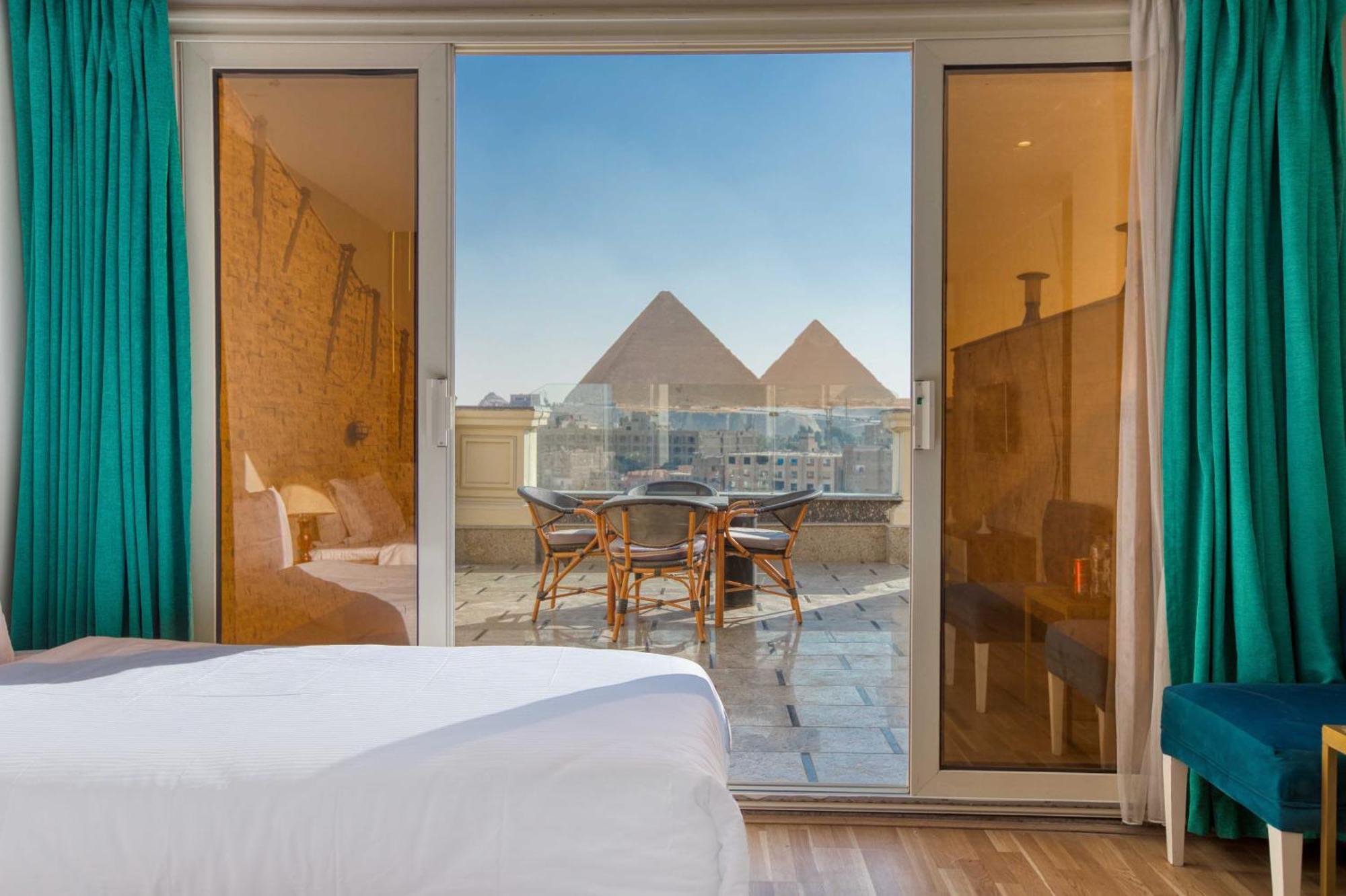 New Top Pyramids Hotel カイロ エクステリア 写真