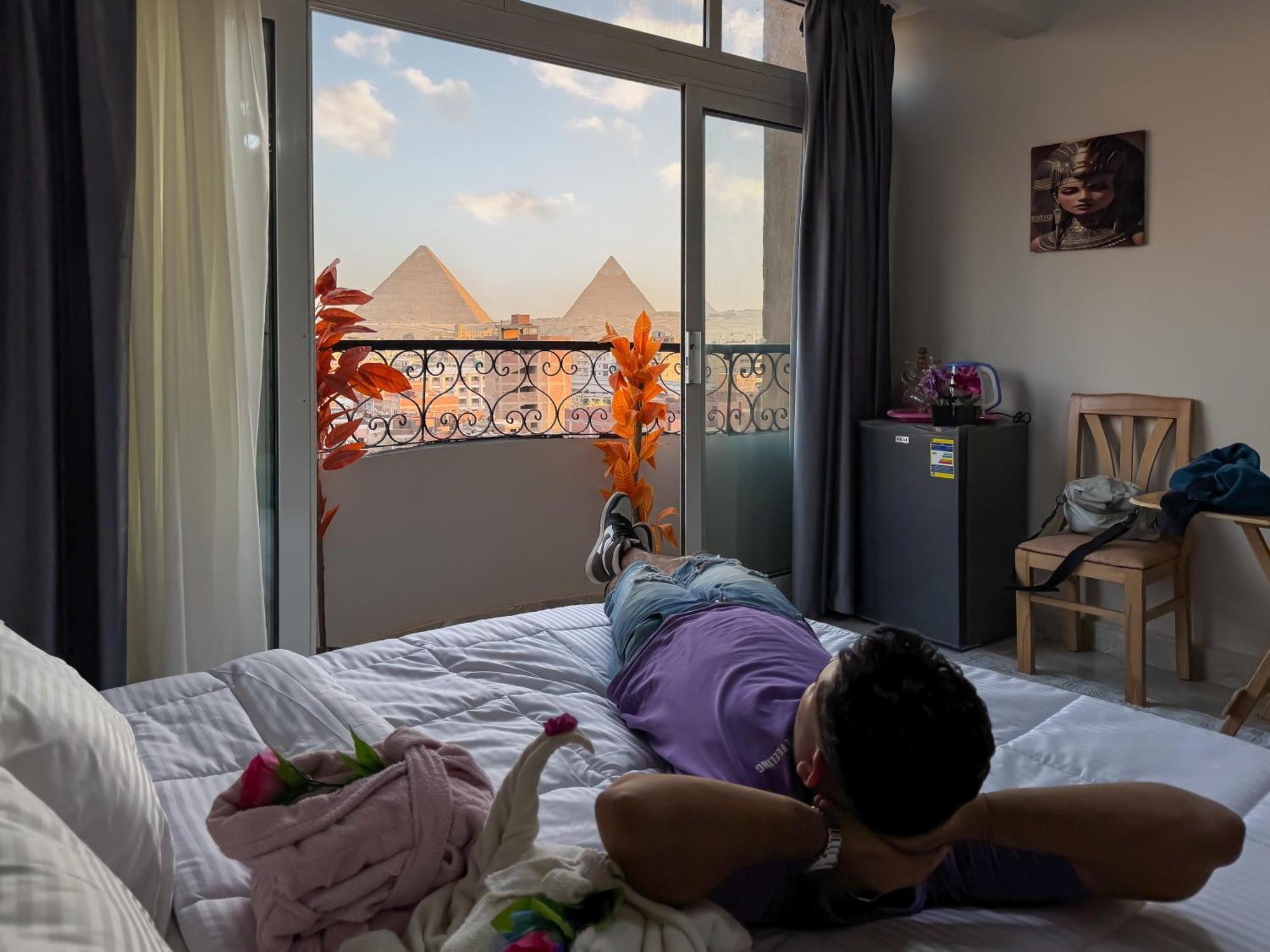 New Top Pyramids Hotel カイロ エクステリア 写真
